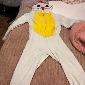 Chicken one piece jumpsuit small/medium